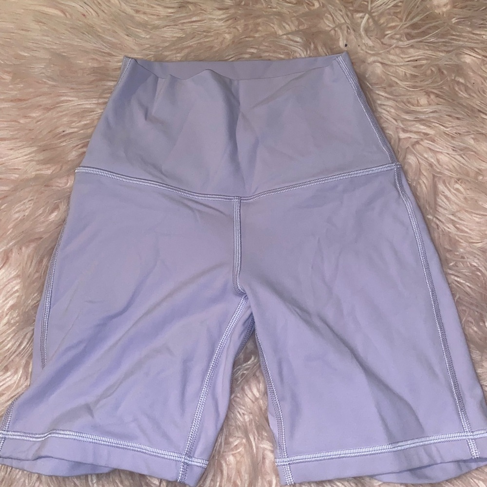 lululemon athletica Light Purple Bike Shorts